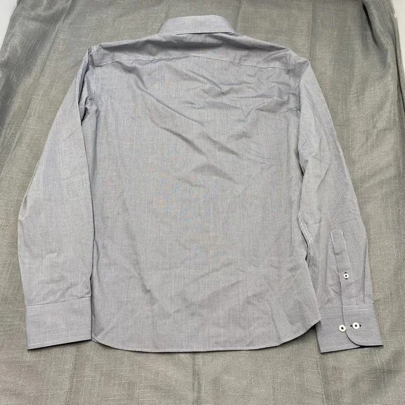 UNTUCKit Gray Casual Button Down Shirt with Classic Collar - Picture 3 of 7